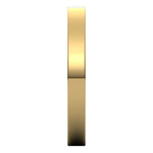 18K Yellow Or White Or Rose Gold Ultra-Lightweight Flat Band
