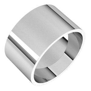Sterling Silver Ultra-Lightweight Flat Band