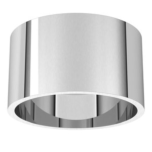 Sterling Silver Ultra-Lightweight Flat Band