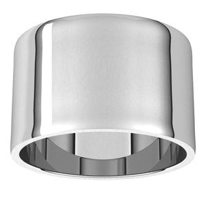 Sterling Silver Ultra-Lightweight Flat Band