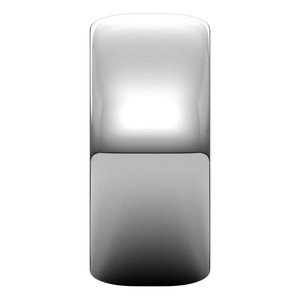 Platinum Half Round Band