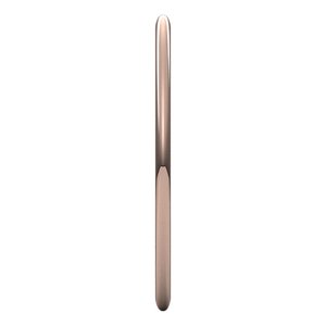 18K Yellow Or White Or Rose Gold Ultra-Lightweight Half Round Band