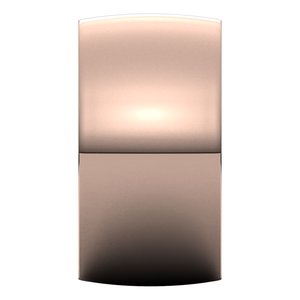 18K Yellow Or White Or Rose Gold Lightweight Comfort-Fit Half Round Band