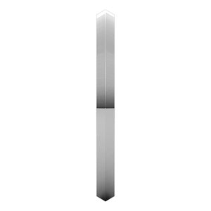 Platinum Knife Edge Comfort Fit Band