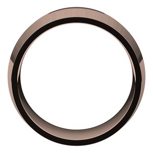 18K Yellow Or White Or Rose Gold Comfort-Fit Knife Band