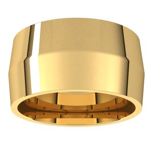 18K Yellow Or White Or Rose Gold Comfort-Fit Knife Band