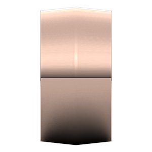 18K Yellow Or White Or Rose Gold Comfort-Fit Knife Band