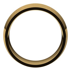18K Yellow Or White Or Rose Gold Comfort-Fit Knife Band