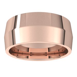 18K Yellow Or White Or Rose Gold Comfort-Fit Knife Band