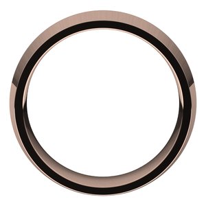 14K Yellow Or White Or Rose Gold Comfort-Fit Knife Band