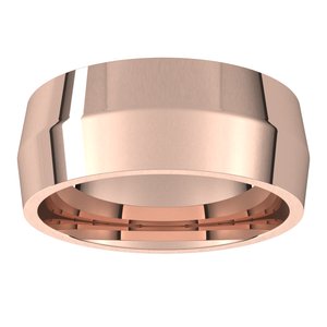14K Yellow Or White Or Rose Gold Comfort-Fit Knife Band