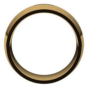 18K Yellow Or White Or Rose Gold Comfort-Fit Knife Band