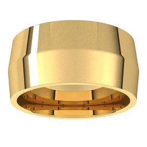 18K Yellow Or White Or Rose Gold Comfort-Fit Knife Band