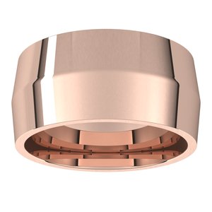 18K Yellow Or White Or Rose Gold Comfort-Fit Knife Band