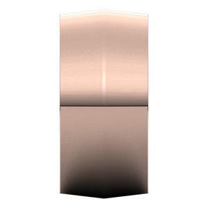 18K Yellow Or White Or Rose Gold Comfort-Fit Knife Band