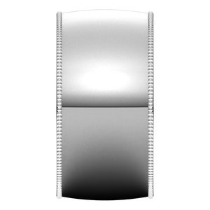 14K Yellow Or White Or Rose Gold Or Sterling Silver Or Platinum Milgrain Comfort-Fit Half Round Band