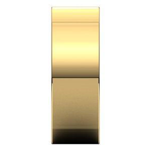 10K Yellow Or White Or Rose Gold Comfort-Fit Square Band