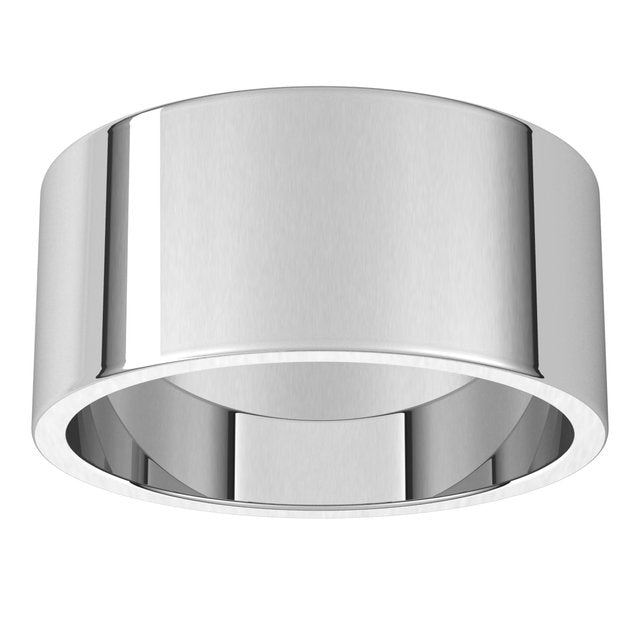 14K Yellow Or White Or Rose Gold Standard Fit Flat Band