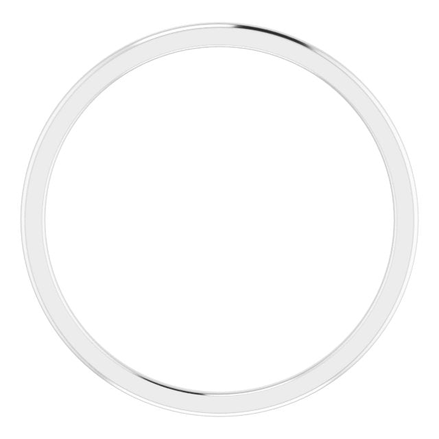 14K Yellow Or White Or Rose Gold Standard Weight Comfort Fit Half Round Band