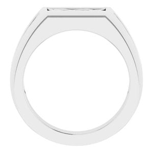Sterling Silver Polished Celtic-Inspired Ring Size 11
