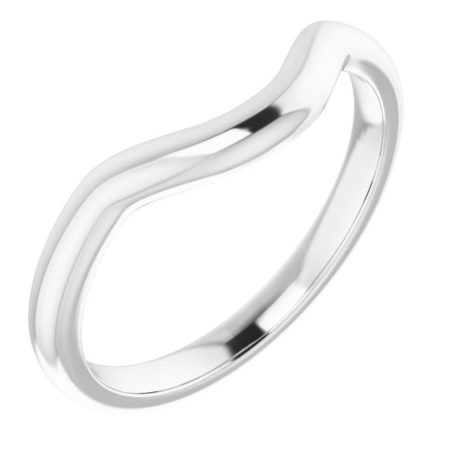 14K Yellow Or White Gold Round Polished Band, Size: 7