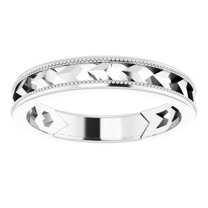 Sterling Silver Polished Open Geometric Stackable Ring Size 7