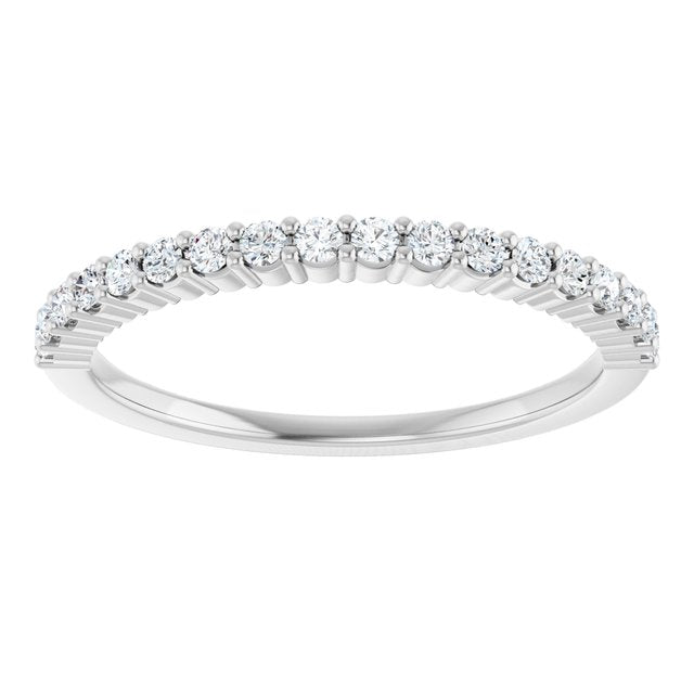 14K Yellow Or White Gold 1.5Mm Si2-Si3, Ghi Polished Lab-Grown Diamond Anniversary Band, Size 7