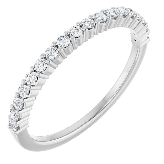 14K Yellow Or White Gold 1.5Mm Si2-Si3, Ghi Polished Lab-Grown Diamond Anniversary Band, Size 7
