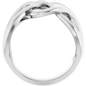 Sterling Silver Freeform Ring Size 7