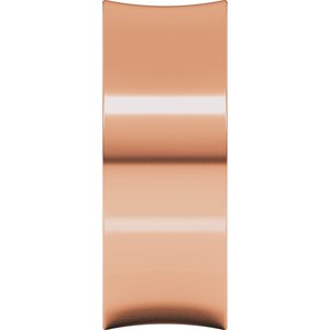 14K Yellow Or White Or Rose Gold Comfort-Fit Concave Band