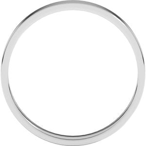 Sterling Silver Ultra-Lightweight Flat Band