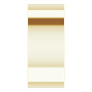18K Yellow Or White Or Rose Gold Lightweight Comfort-Fit Flat Band