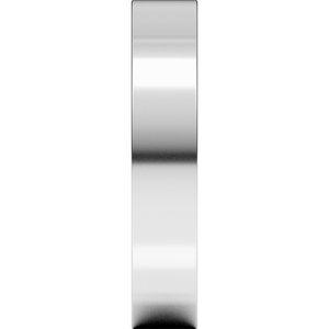 Sterling Silver Comfort-Fit Square Band