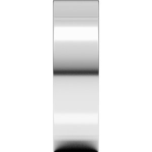 10K Yellow Or White Or Rose Gold Comfort-Fit Square Band