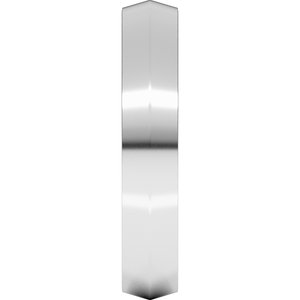 14K Yellow Or White Or Rose Gold Comfort-Fit Knife Band