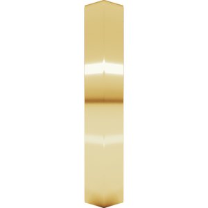 14K Yellow Or White Or Rose Gold Comfort-Fit Knife Band