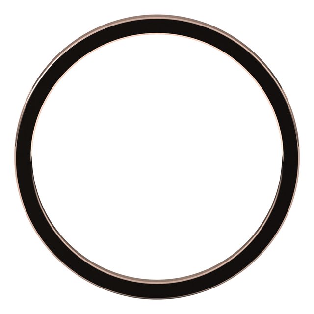 10K Yellow Or White Or Rose Gold Standard Fit Flat Band
