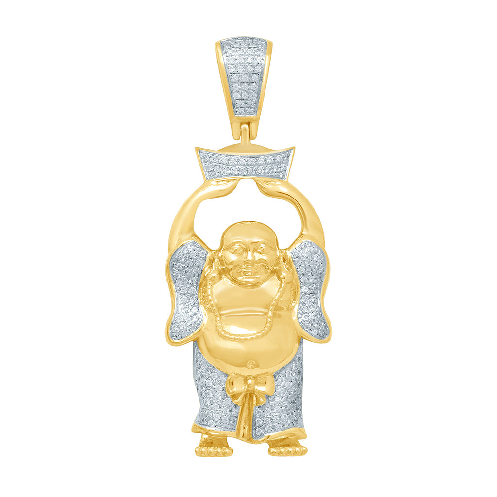 10K Yellow Gold 0.39-0.44 Cttw Diamond Assorted Charm