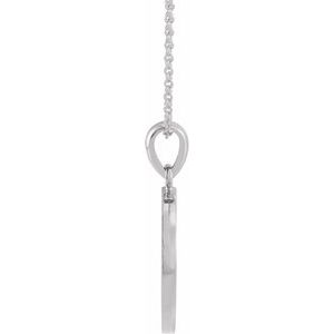 Sterling Silver 26.17 X 17.7 Mm 16-18 In Polished Orthodox Ic Xc Nika Medallion Necklace