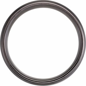 Tantalum 8 mm Beveled Comfort-Fit Band Size 8
