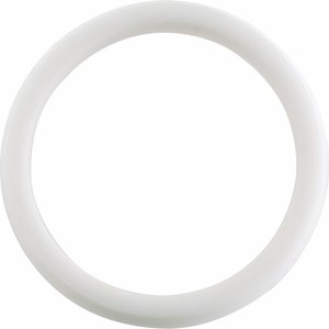 White Silicone 7 Mm Dome Comfort Fit Band
