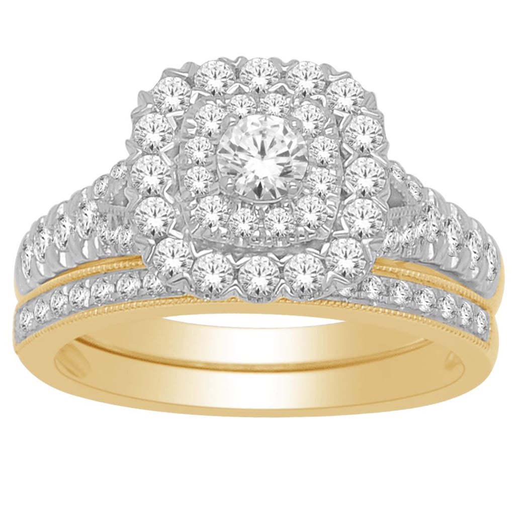 14K Yellow Gold 1.00 Cttw Diamond Ladies One Band Ring