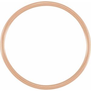 14K Rose Gold Stackable Ring Size 3