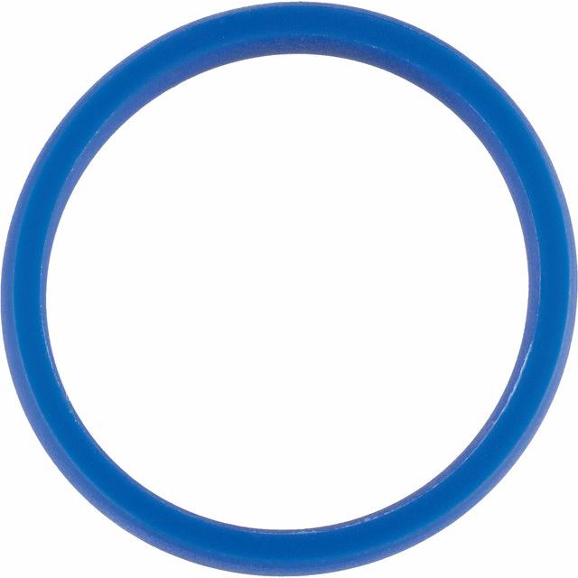 Silicone Round Standard Dome Comfort-Fit Half Band