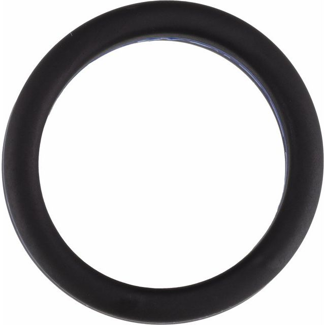 Silicone Round Standard Dome Comfort-Fit Half Band