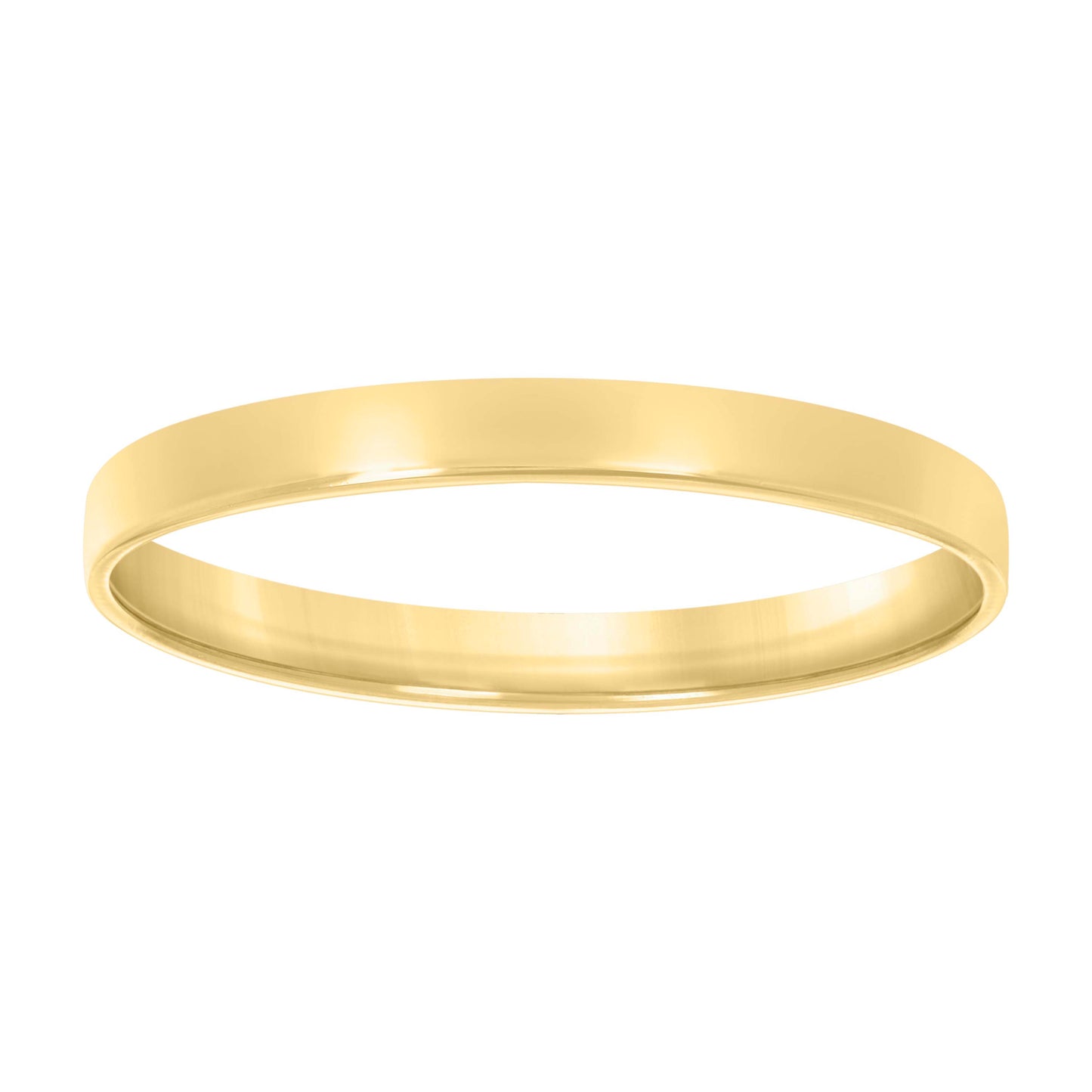 Sterling Silver Yellow-Tone Womens Comfort Fit Bridal Anniversary Engagement Wedding Band Ring