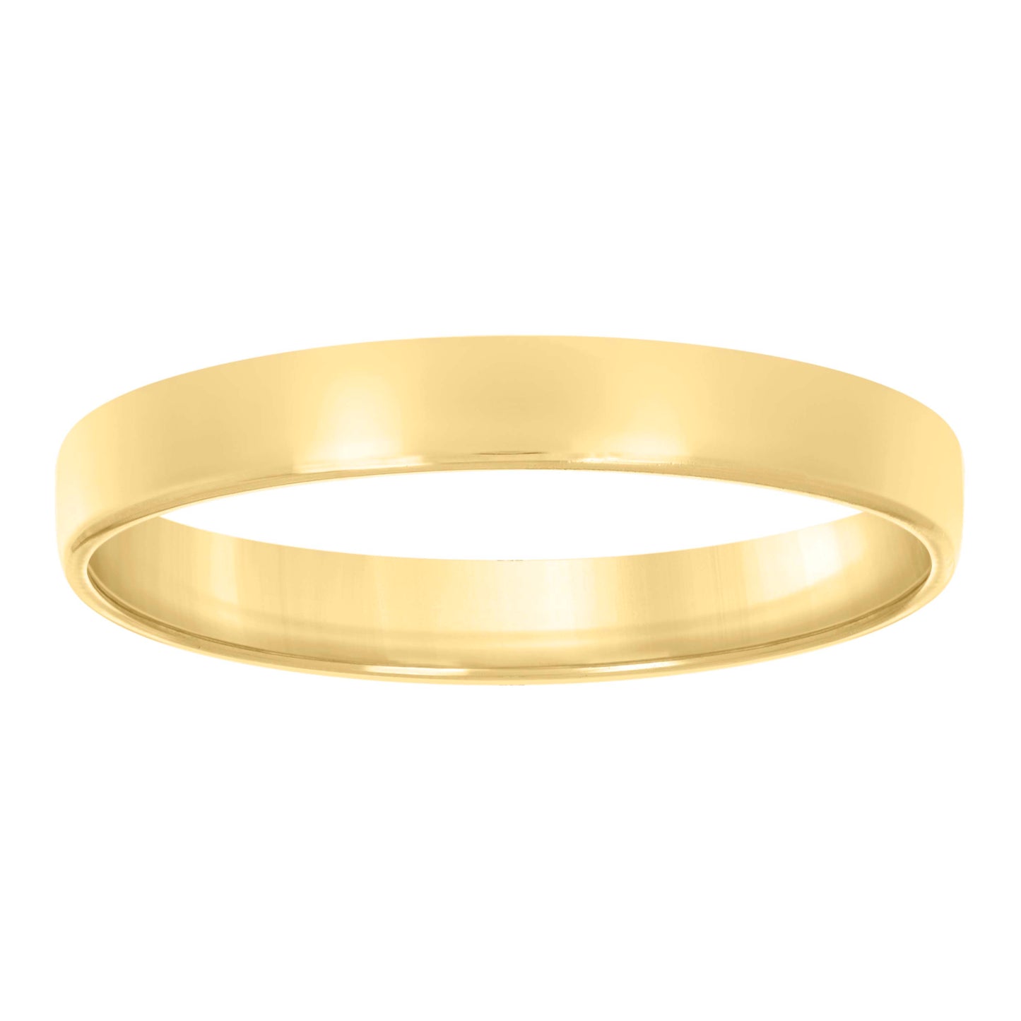 Sterling Silver Yellow-Tone Womens Comfort Fit Bridal Anniversary Engagement Wedding Band Ring