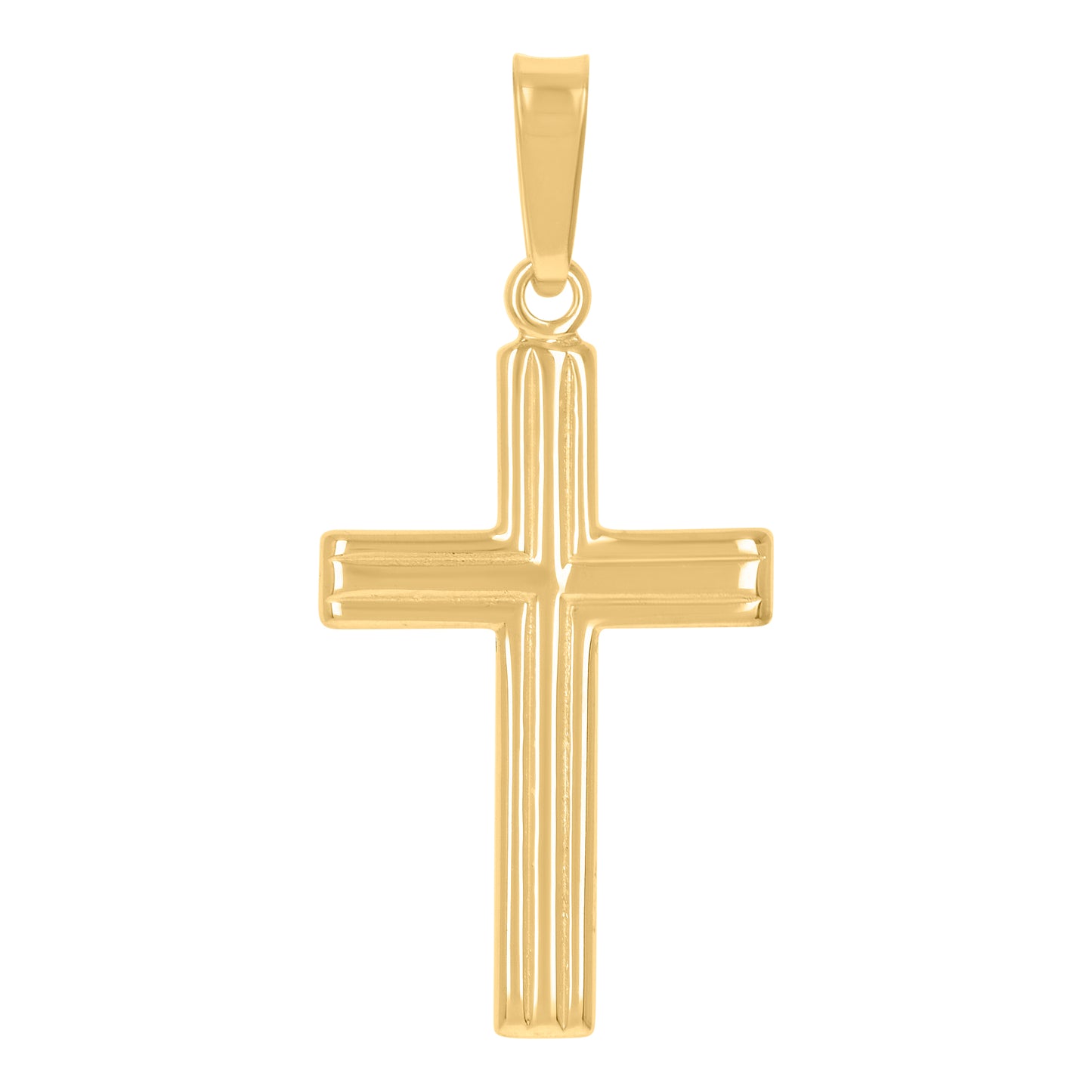 Sterling Silver Unisex Cross Religious Charm Pendant