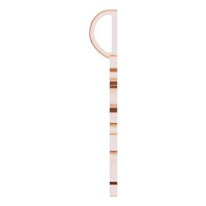 14K Rose Gold Happy Pendant