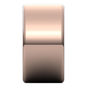 18K Yellow Or White Or Rose Gold Round-Edge Comfort-Fit Flat Band